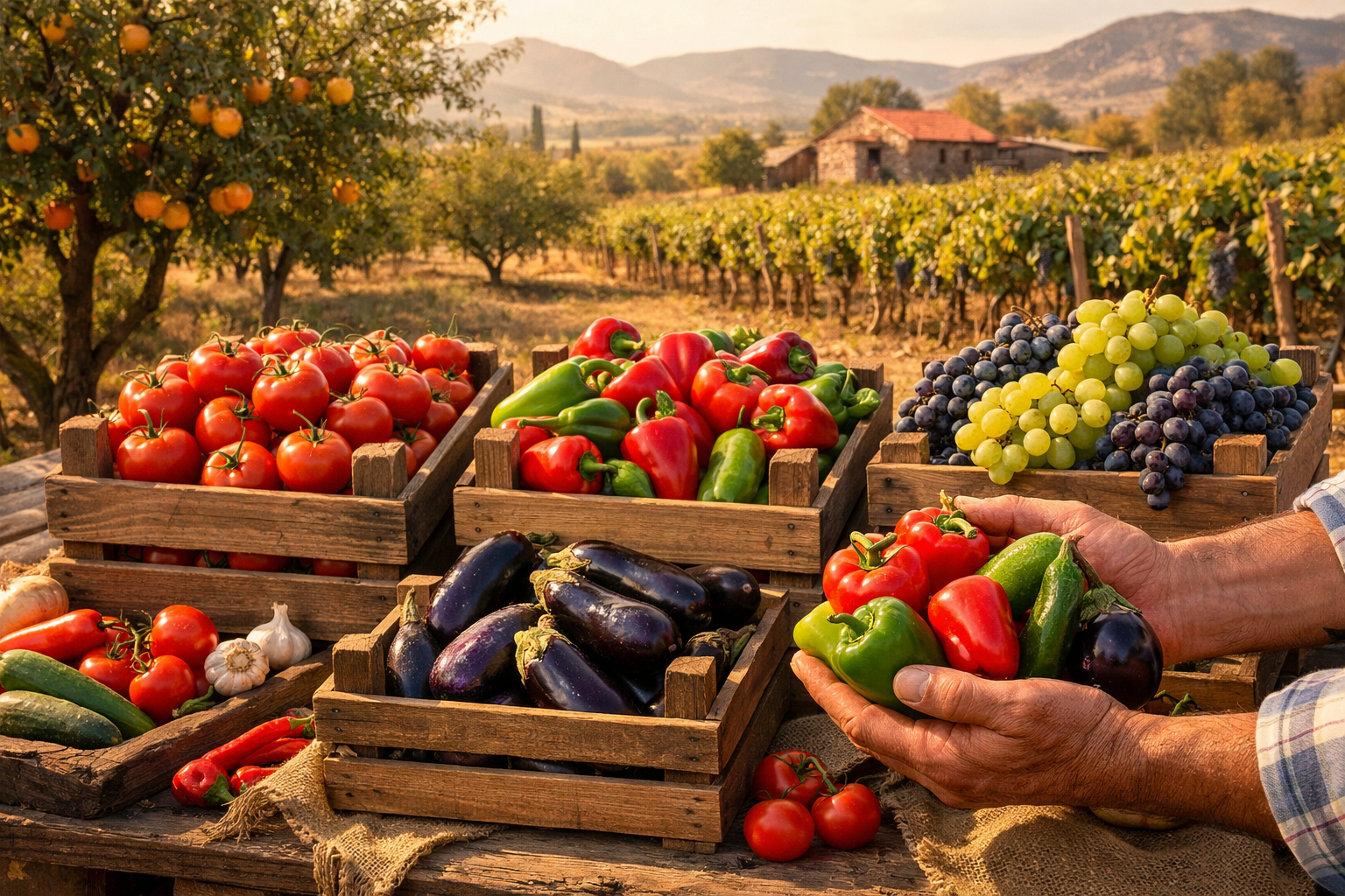 Mevsimsel urunler ve hasat